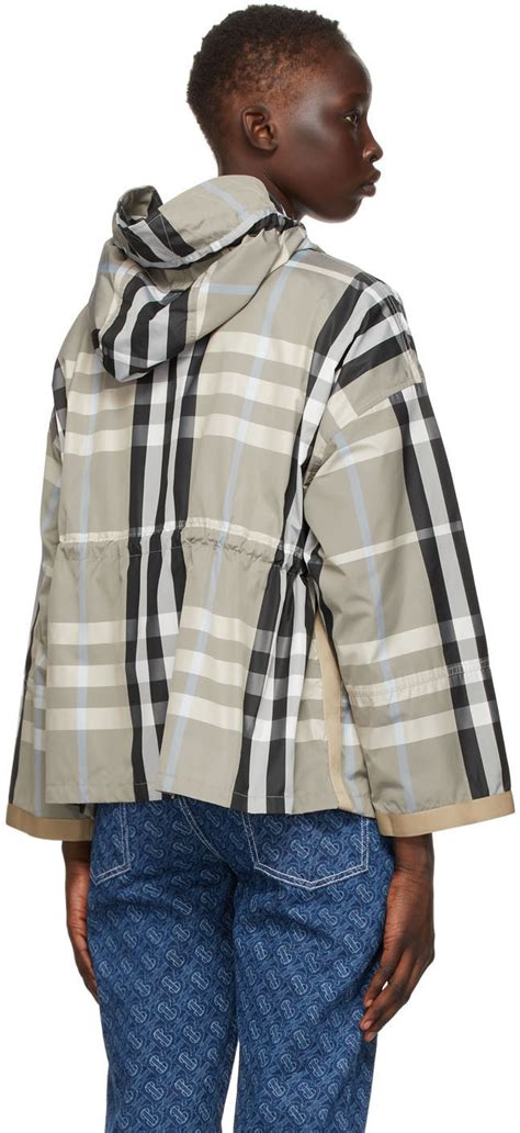 Burberry check lightweight jacket